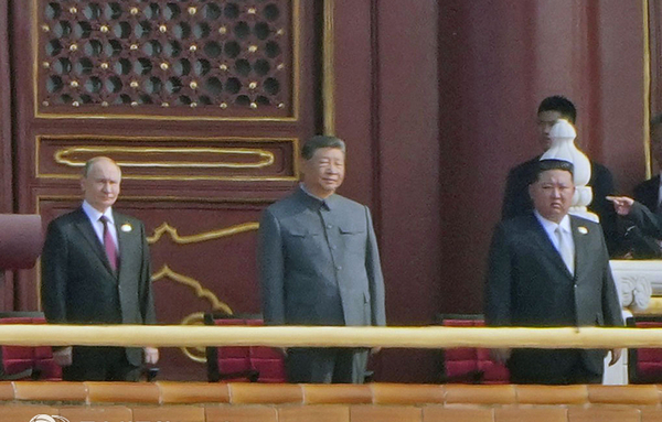 中 '항일전쟁 승리 80주년' 열병식…북중러 정상 한자리