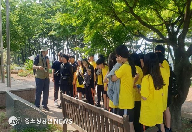 한강역사탐방 운영 모습(선유도길)