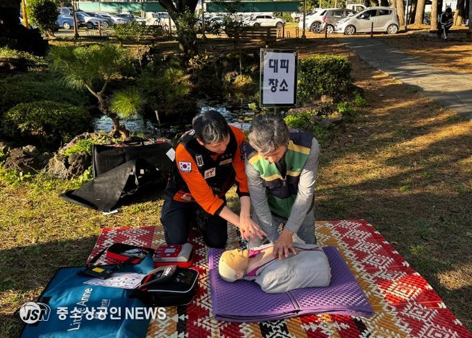 합동 소방훈련