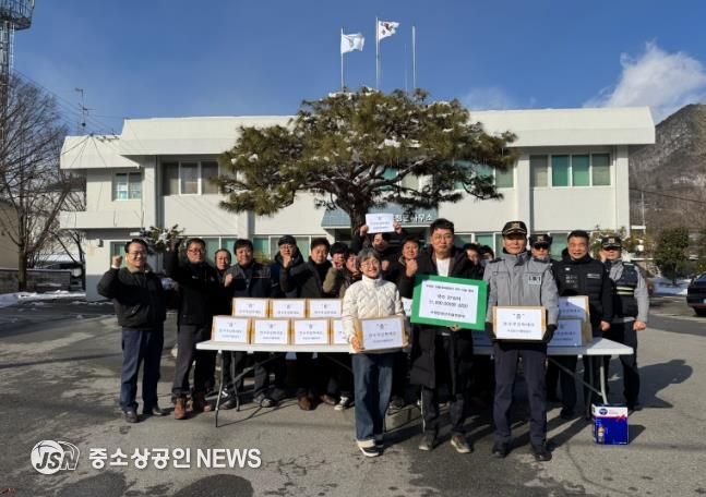 담양군 무정면 청년자율방범대, 정월대보름맞이 국수 나눔 행사 진행