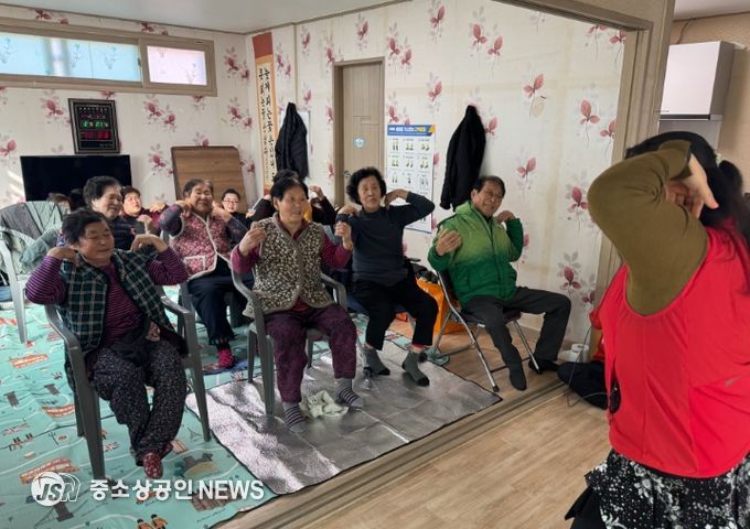 월남마을 어르신들과 찾아가는 다누리 행복마을 프로그램 현장