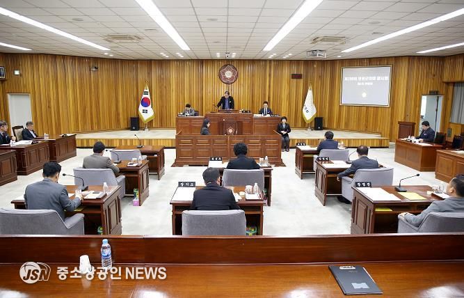 영광군의회, 을사년 첫 임시회 마무리