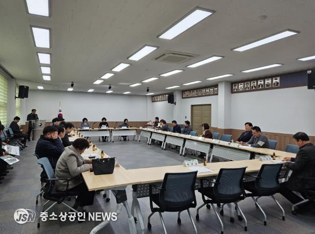 5일, 해보면사무소 회의실, 기관사회단체장 회의