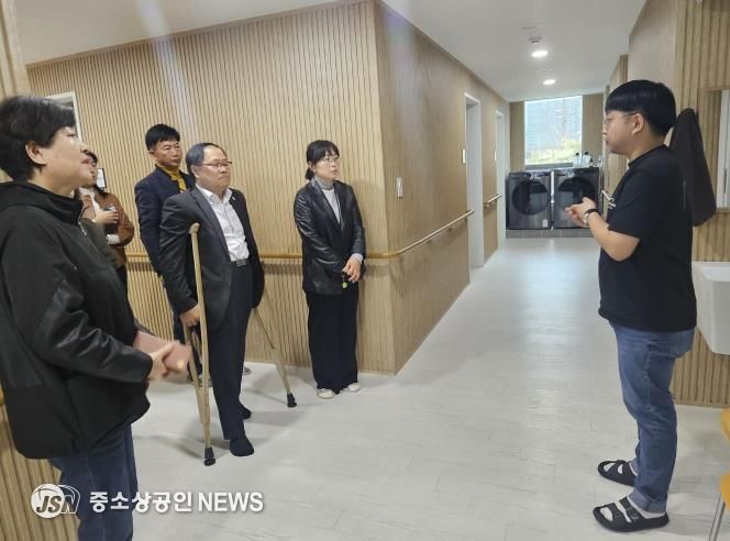 경기도의회 박재용 의원, 의왕시 뇌병변장애인주간보호센터 견학 촉탁의 간호사배치등 의료적지원 필수 주장