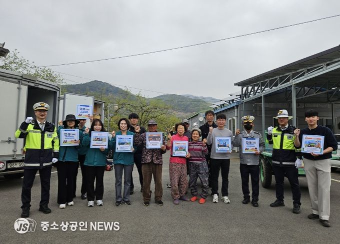 광양시 생활폐기물과 자위소방대, 소방서와 합동소방훈련