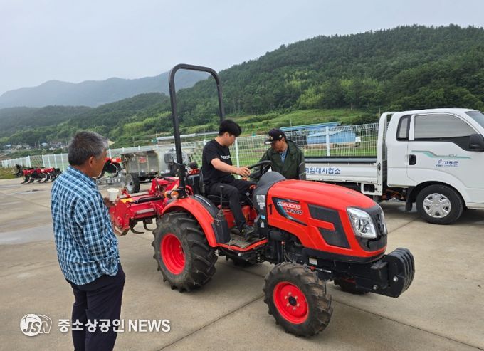 고흥군, 농기계임대사업소 농번기철 지원