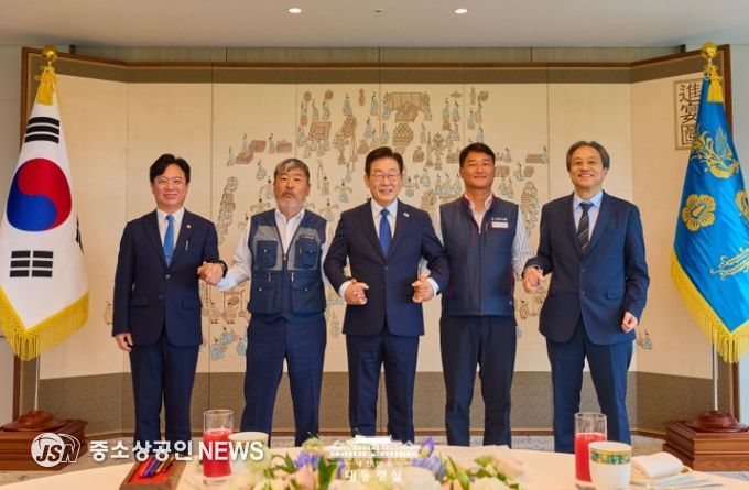 양대 노총 위원장 오찬(대통령실)