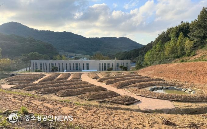 영광테마식물원 내 자연순환형 생태텃밭
