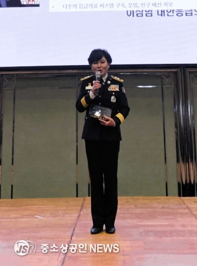 이오숙 전북특별자치도소방본부장, 소방공무원 첫‘윤한덕 응급의료발전 공로상’수상