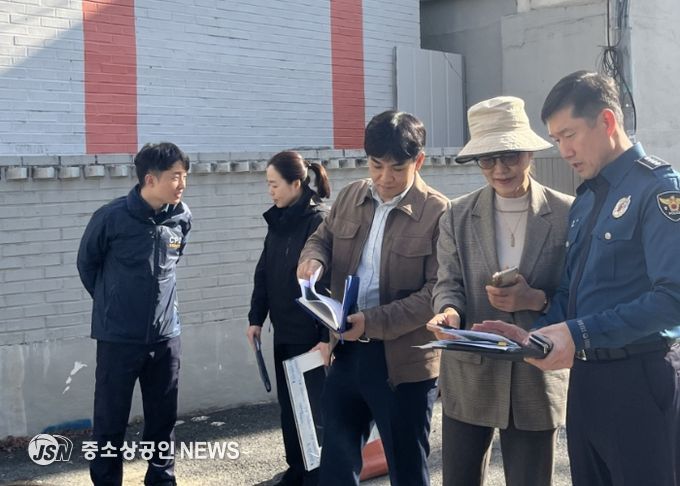 광주자치경찰위, 대학가 범죄예방사업 현장점검