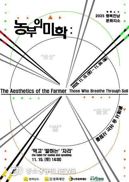 나주문화재단, 흙에서 피어난 예술 ‘농부의 미학’ 전시회 개최