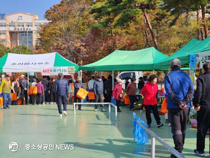 여수시 소라면, 제철 농·특산물 직거래 행복장터