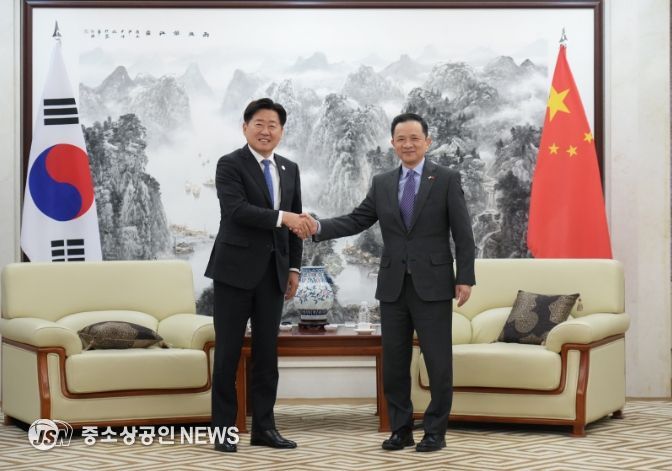 오영훈 지사와 다이빙(戴兵) 주한중국대사 면담