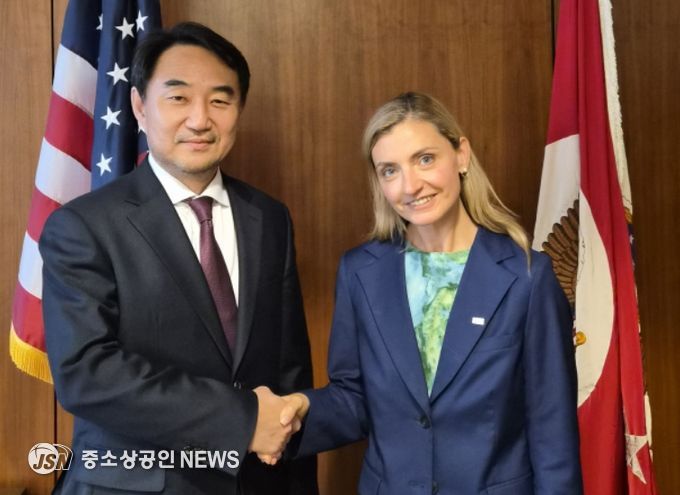 정기홍 대사-사라 로저스 차관 면담