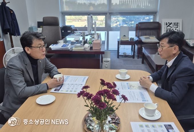 최훈식 장수군수 국회 방문(진성준 의원)