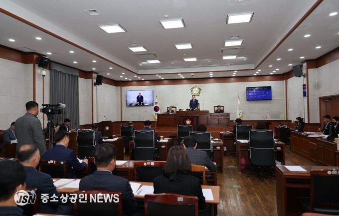 장흥군의회, 제303회 제2차 정례회 개회