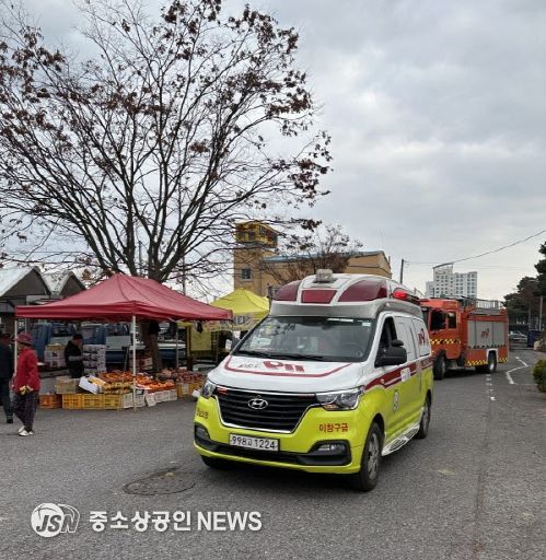 나주소방서, ‘불조심 강조의 달’맞아 소방차 퍼레이드 및 화재예방 캠페인 실시