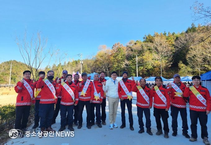 보성군, 내년 5월까지 8개월간 산불 재난 총력 대응_군민 참여가 많은 장소에서 산불예방 캠페인을 진행했다(보성파크골프장)