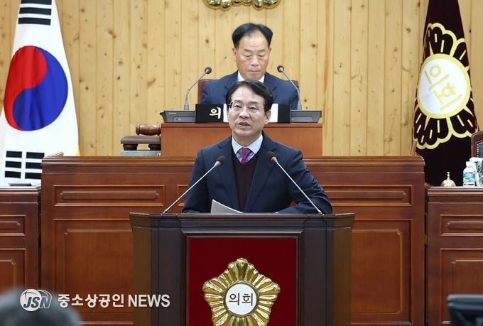 제317회 강진군의회 정례회(시정연설)