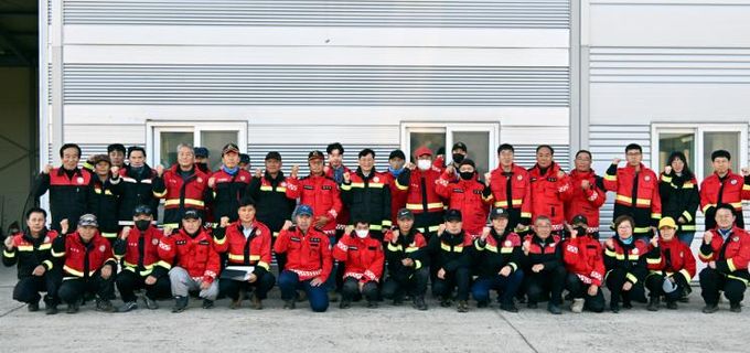 최훈식 장수군수, 산불전문예방진화대 격려 방문