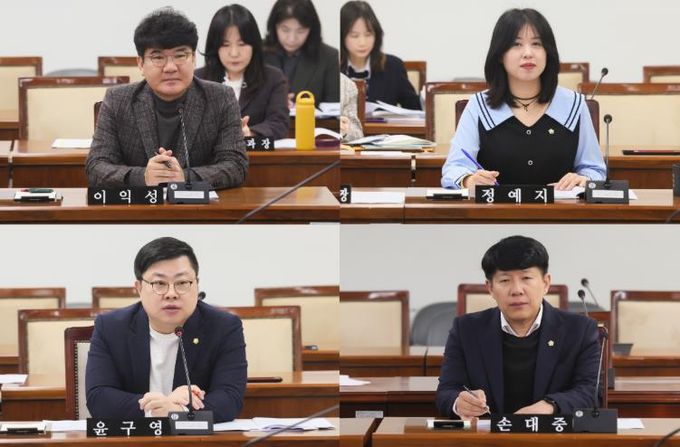 부평구의회, 의원발의 조례안 4건 상임위 통과