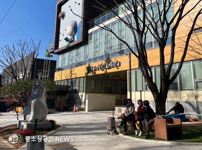 그린웨이 내 서구어린이도서관 주변녹지 환경개선공사 완료