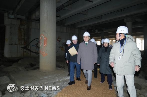 용담동 오수 유출 민원 현장 점검