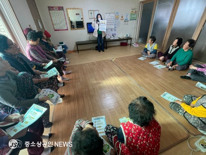 경로당 순회 ‘한랭질환 예방교육’병행