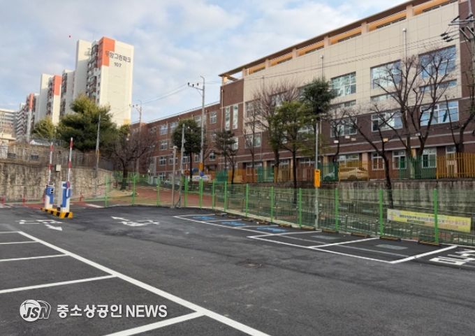 율곡초등학교 옆 공영주차장 2월부터 본격 운영