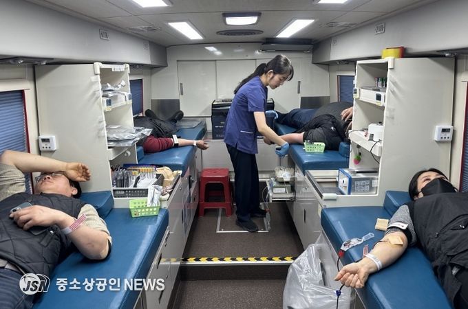 구례군, 동절기 혈액 수급 안정화를 위한 헌혈 행사 개최