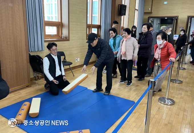 설맞이 전통놀이 체험 행사 모습