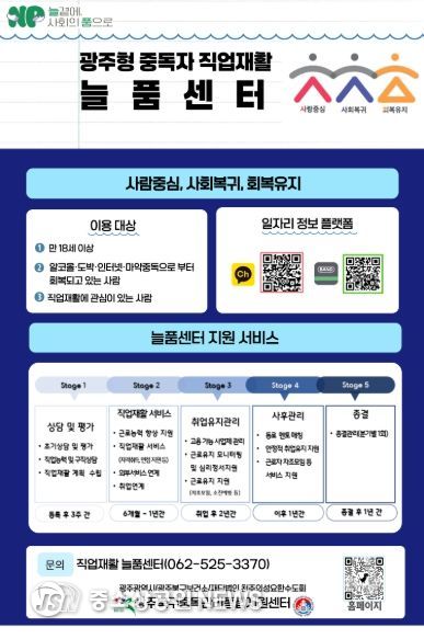 포스터_중독자 직업재활 지원사업