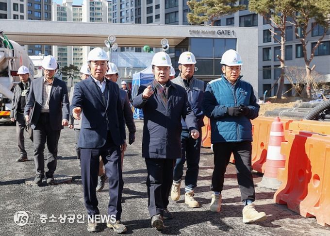 의왕시, 2026년 해빙기 건축공사장 안전점검 실시