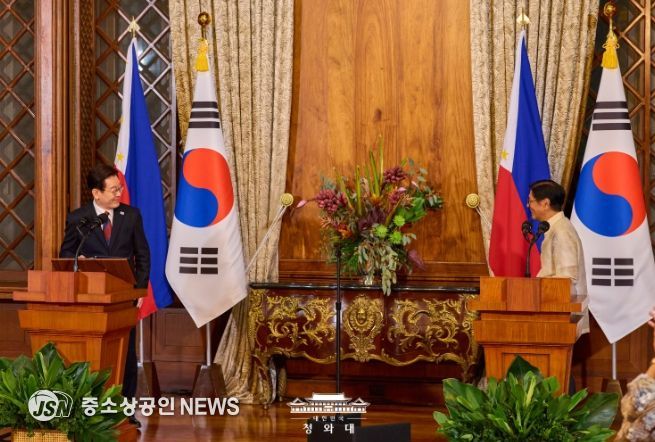 한·필리핀 공동언론발표(청와대)