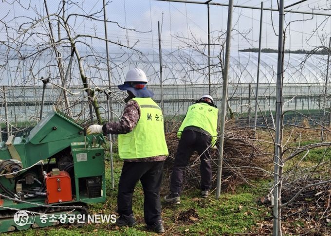 상반기 영농부산물 안전 처리 지원사업 추진 모습